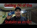 Get Rid Of The StabiliTrak Warning!