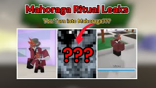 Mahoraga Ritual leaks! You turn into mahoraga??? | Jujutsu Shenanigans