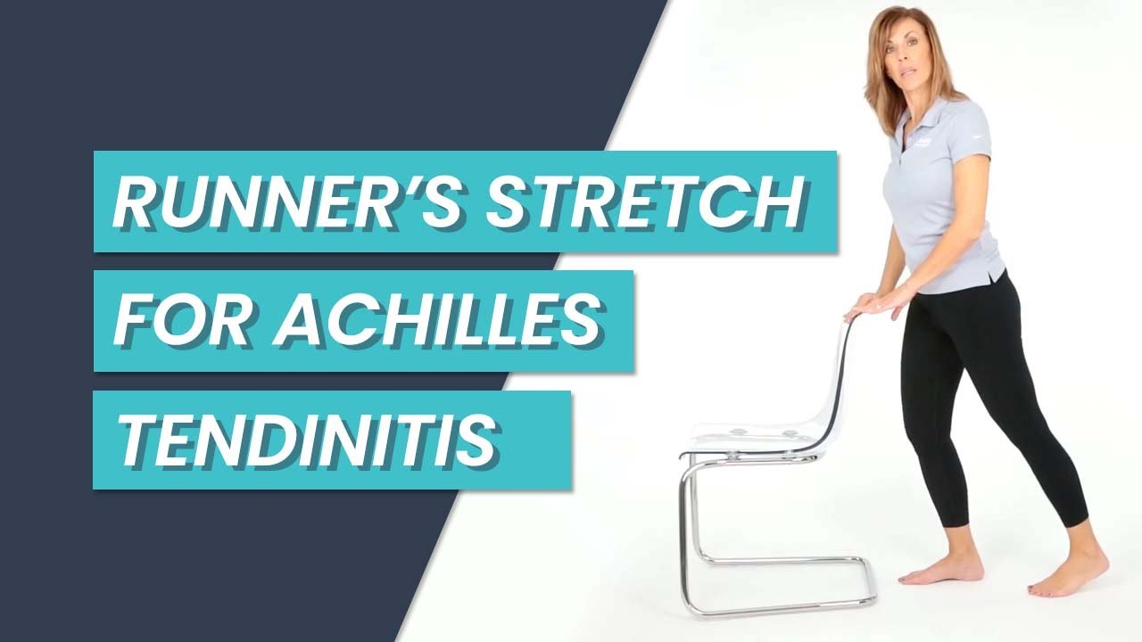 Runner's Stretch for Achilles Tendinitis - YouTube