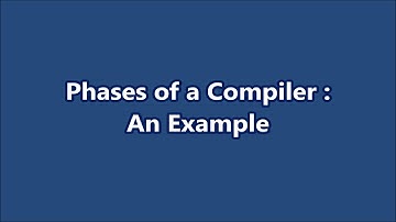 Phases of a Compiler - An Example│Compiler Design│Part# 56│Learn CSE Malayalam