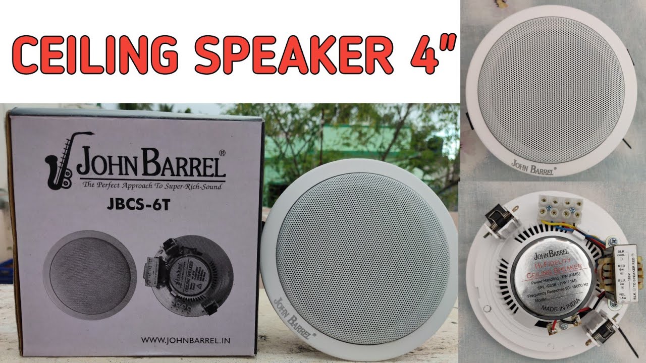 John Barrel Ceiling Speakers || JBCS 
