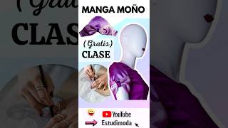 Manga Moo O Lazo  Patrn Paso A Paso patronaje confeccin diy costura