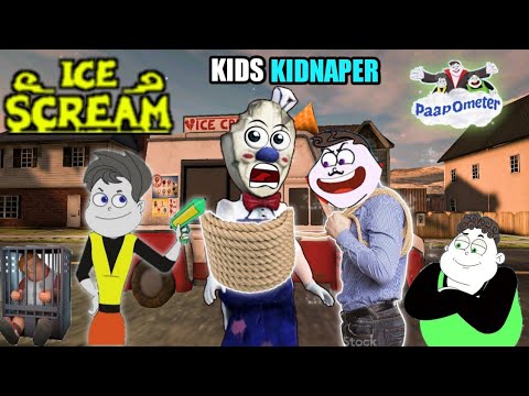 PAAP OMETER| THAKELA PAKELA THE BHOTBOSS PLAY ICE CREAM HORROR GAME ICE  CREAM KIDNAPPER SE MULAKAT - YouTube