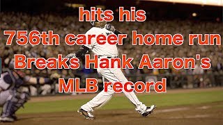 This Day in Sports August 7, 2007, San Francisco Giants Barry Bonds hits #756