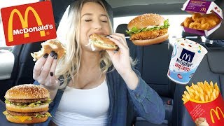 EPIC MCDONALDS MUKBANG | Jessie Sims