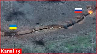 Trench Clearing Operation Ukrainian Fighters Eliminate Russian Forces At Close Range In Dugouts