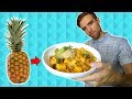 Thai Coconut Curry Recipe made with a Whole PINEAPPLE! 🍍