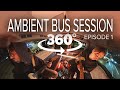 360 ambient guitar bus session ep1  road in saint petersburg