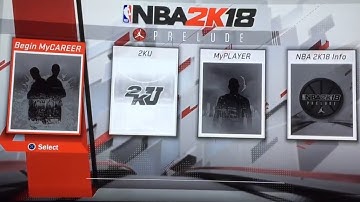PS4 NBA 2K18 - HOW TO RESTART PRELUDE *GLITCH*