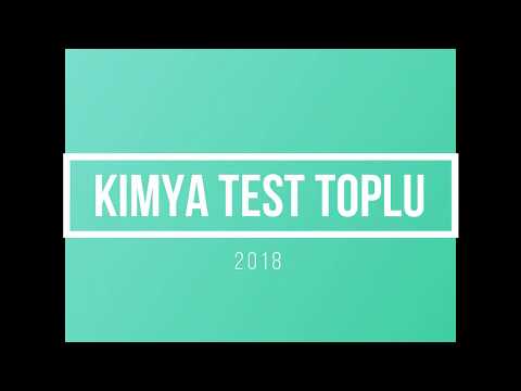 Kimya test toplusu 2018 1-ci hisse cavablari