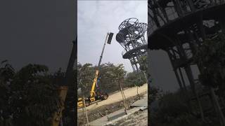 watch tower finally erection completed # best safety & beast quality # good service