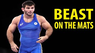 This Ossetian Wrestler Wrestle Like a Beast. The Monster of Freestyle Wrestling - Artur Naifonov