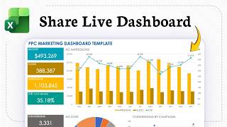 How to Share an Excel Dashboard as a Link Without the Whole File