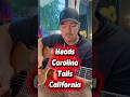Fingerpicking "Heads Carolina Tails California" on Guitar