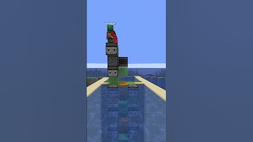 This is how you drain 24k water blocks in #Minecraft in Under 10 minutes! #minecraftshorts