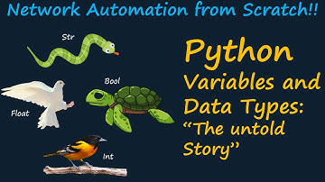 (Hindi) Data Type and Variables in Python | Network Automation Concept Video - 9