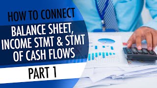 Part 1: How to connect the Balance Sheet, Income Statement and Statement of Cash Flows together?