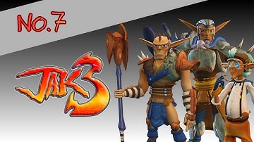 Jak 3 - PS2 Gameplay Walkthrough no. 8| Pacman, Sand Battles, Metal Heads, and Turret Shooting