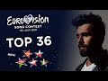 Eurovision 2019 - Top 36 (So far) + 🇦🇿🇦🇹🇲🇰🇮🇪🇵🇱