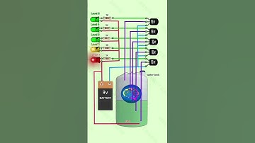 Ldand Full Level Alarm with Level Indicator Using BC547, Full Tank... #doublebay