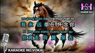 Khe ai de ma 可爱的马 - Female - karaoke no vokal ( cover to lyrics pinyin )
