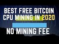 CPU Mining on a Budget $0 - YouTube