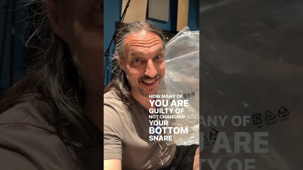 Do you change your bottom drum heads?? You should! YouTube