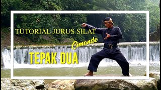 Tutorial Jurus Silat Cimande Tepak Dua [Gerak Lambat] Padepokan Pusaka Karuhun