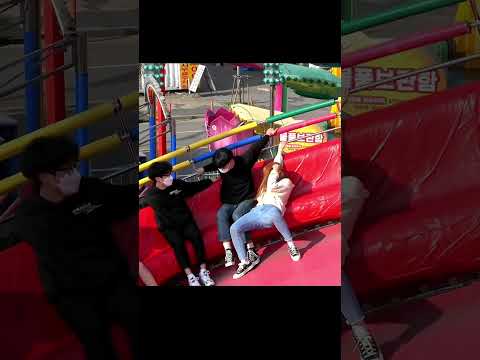 لعبة صحن الدوار في كوريا الجنوبية