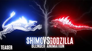 Shimo VS Godzilla | Blender Animation | TEASER