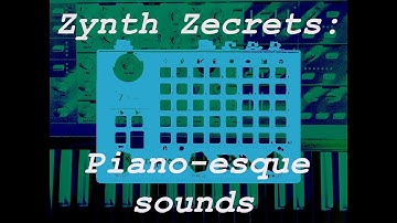 Empress ZOIA tutorial:  "Zynth Zekrets -- how to make a piano-esque sound"