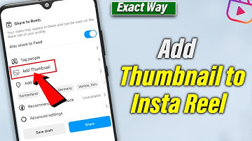 How to Add Thumbnail to Instagram Reel 2025 [new Update]