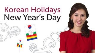 Learn Korean Holidays - New Year's Day