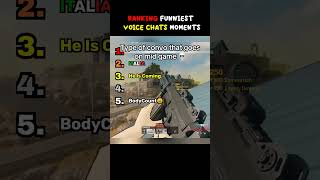 Ranking the Funniest Voice Chat Moments! 🎙️😂