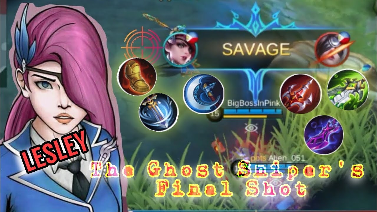 SAVAGE!!! LESLEY - THE BEST FINAL SHOT BUILD (2021) | MLBB