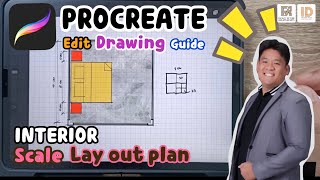 🆔#procreate #edit #drawing #guide‼️#can write a translation‼️ compare the scale too