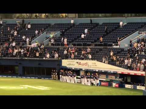 2017.5.16 試合前国歌君が代斉唱【千葉ロッテマリーンズvs埼玉西武ライオンズ】ZOZOマリンスタジアム