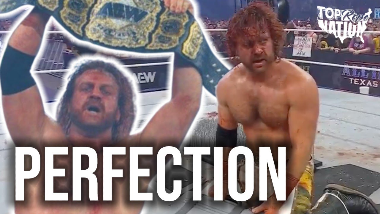 AEW All In Texas NAILED IT! Hangman Page Captures Title
