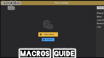Unity farming macro/ Endgame macros guide| Revolution Idle Unity update