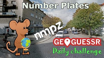 Geoguessr Daily Challenge - NMPZ - These Number Plates Gave Me Something To Go On