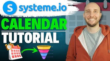 How To Use Systeme.io Calendar Feature | FULL Instructions 📆