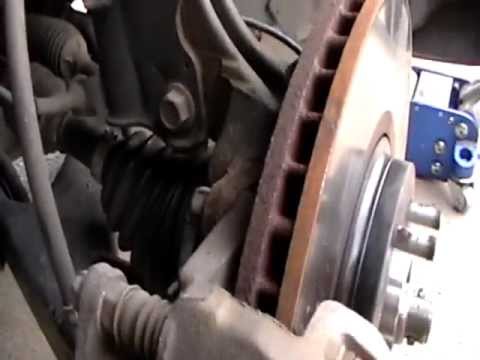 2004 How to change a Nissan Murano Hub assembly - YouTube