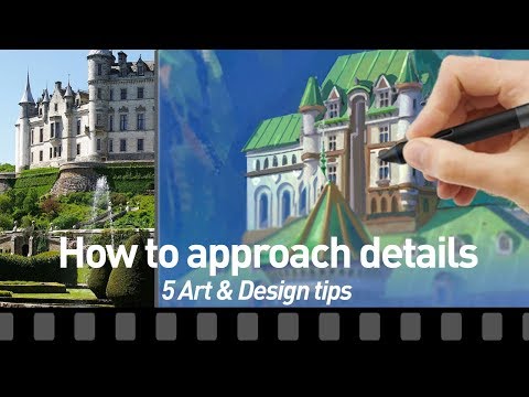 5 TIPS for adding DETAILs to your ART and DESIGN