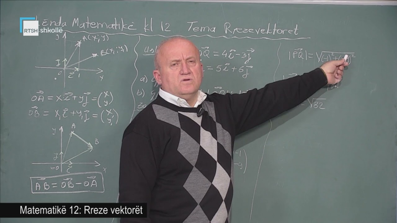 Matematikë 12 - Rreze vektorët