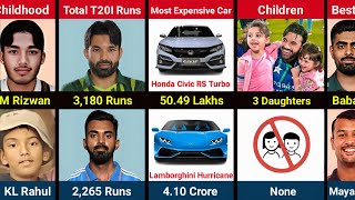 Comparison: Mohammad Rizwan VS KL Rahul 2024