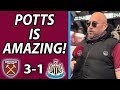Potts’ Impressive Performance Secures West Ham's 3-1 Victory Over Newcastle