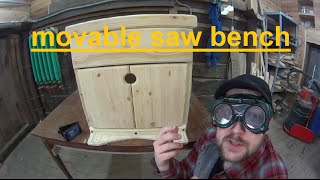 Мобильный распиловочный станок (part1/2). Movable saw bench