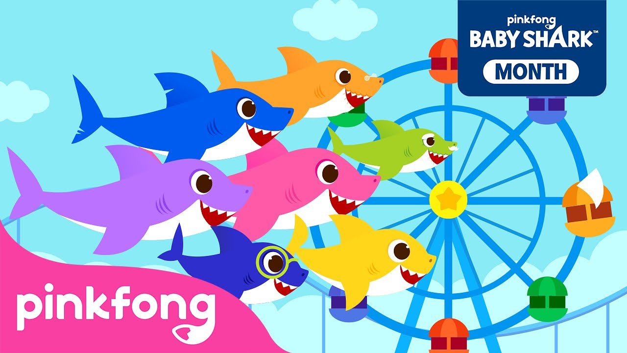 🦈baby Shark More And More En 14 Langues Comptines Pinkfong