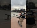 Rail at star skate park #scootering #fyp #shorts