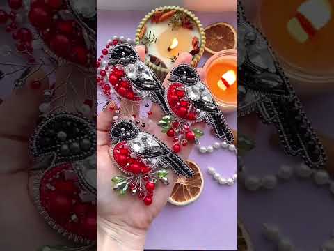 Броши из бисера iren_acs